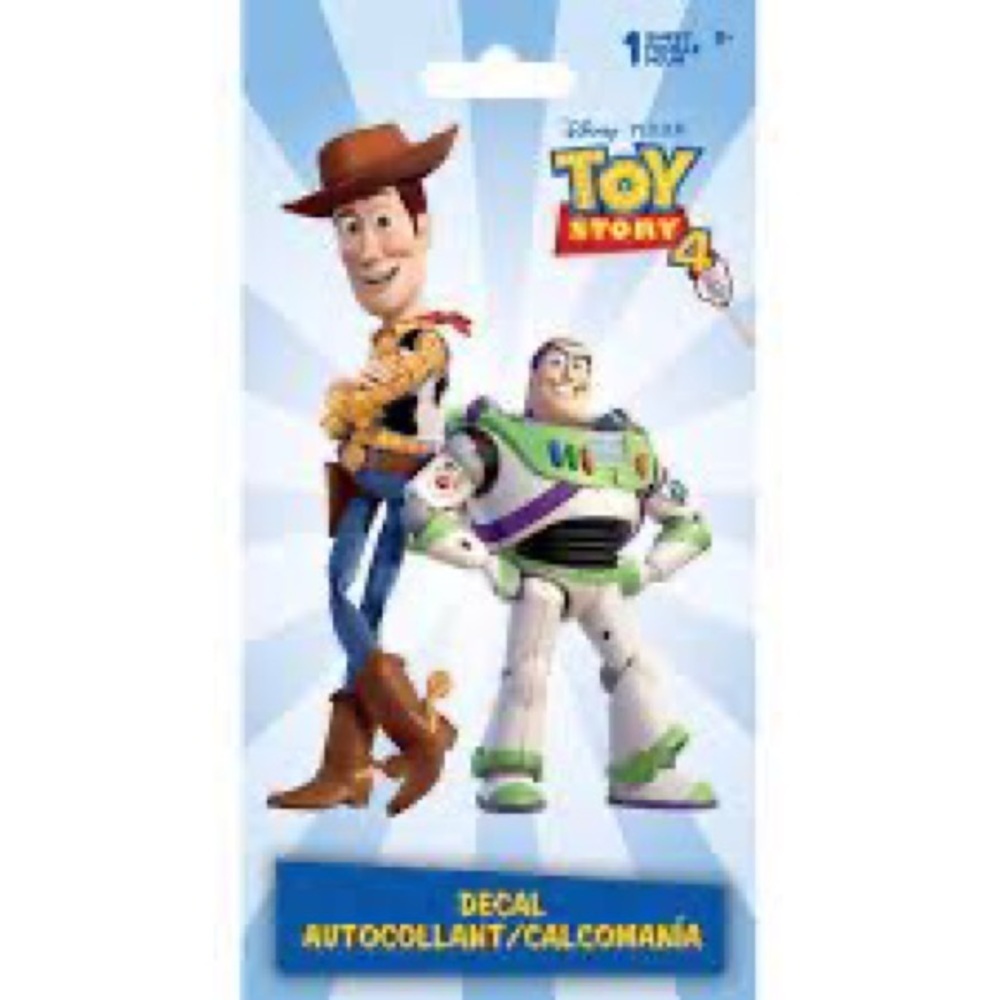 Toy Story 4 Decal - H8" x W4”